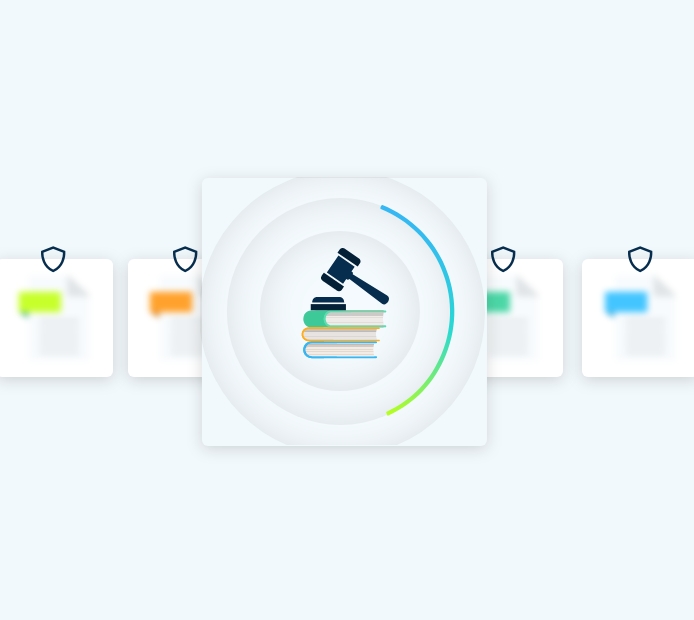A gavel icon