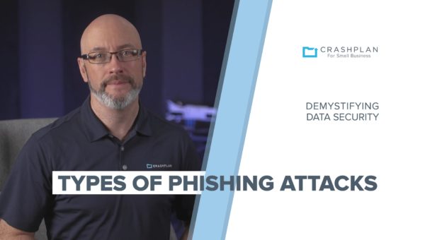 A video about types of phishing attacks