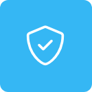 Checkmark inside shield icon