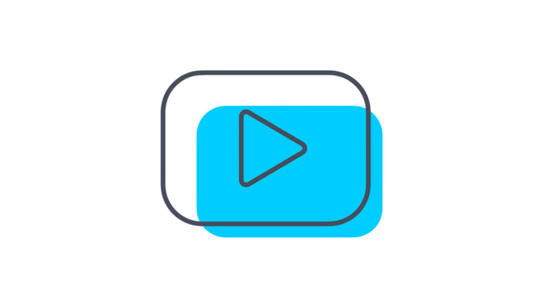 Video play icon