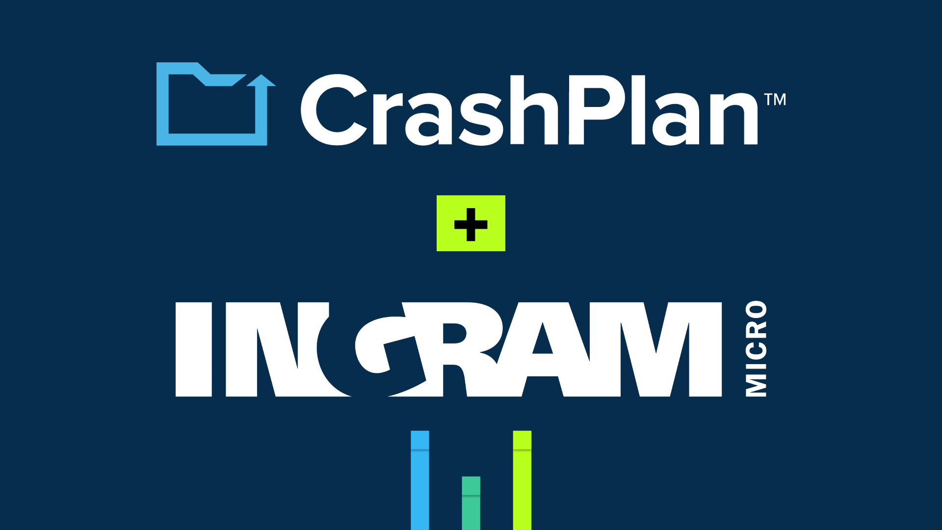 CrashPlan + Ingram Micro logos