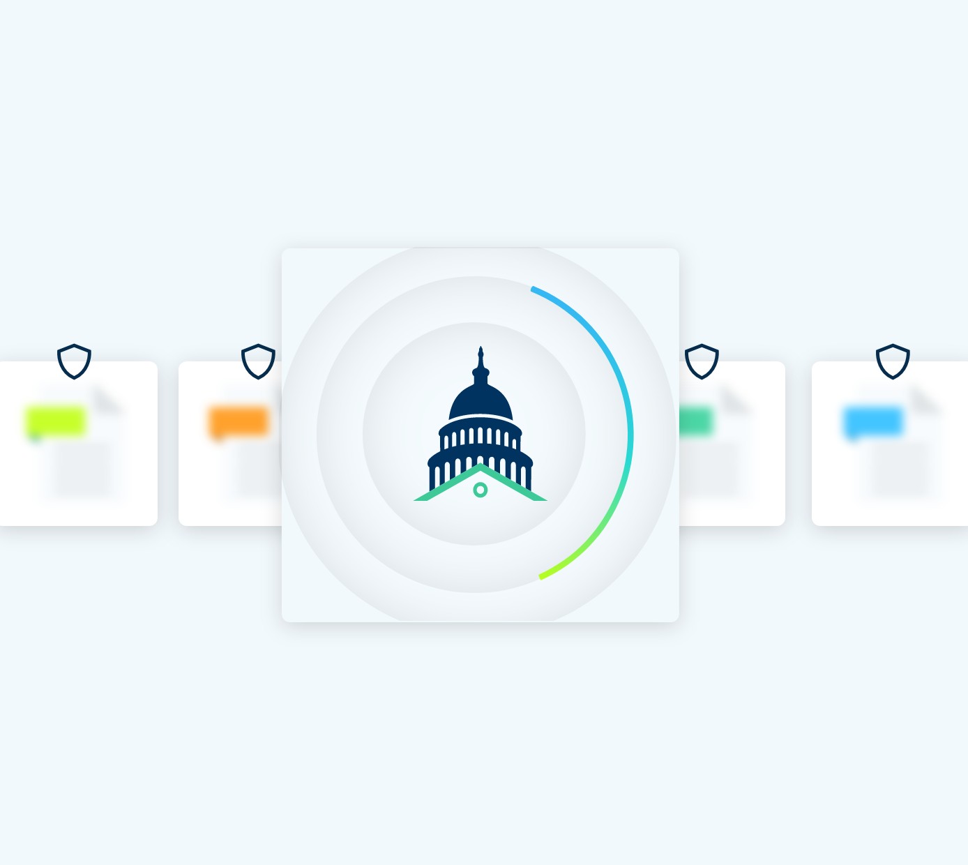 US Capitol building icon selected in a menu
