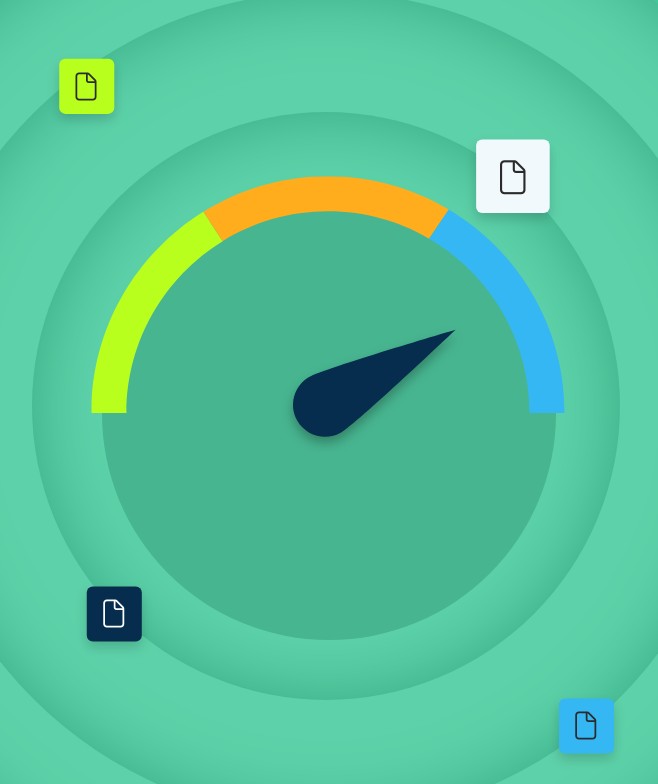 Speedometer graphic