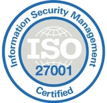 ISO 27001 Certified badge