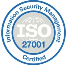 ISO 27001 Certified badge